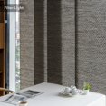 thumbnail image 4 of GoDear Design Adjustable Sliding Panel Track Vertical Blinds 45.8"- 86" W x 96" H, Extendable Sliding Door Blinds for Glass Patio Doors, Large Window Blinds, Trimmable Woven Panel Curtains, Komorebi, 4 of 8