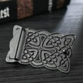 thumbnail image 6 of Vintage Retro Celtic Knot Belt Buckle for Men Simple Cowboy Belt Buckle, 6 of 6