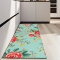 thumbnail image 4 of Pioneer Flower Floral Print Pattern Kitchen Rug Mat,Kitchen Runner Rugs Non Skid Washable,Decorative Kitchen Floor Mats for Kitchen,Sink,Laundry,17"X47", 4 of 5