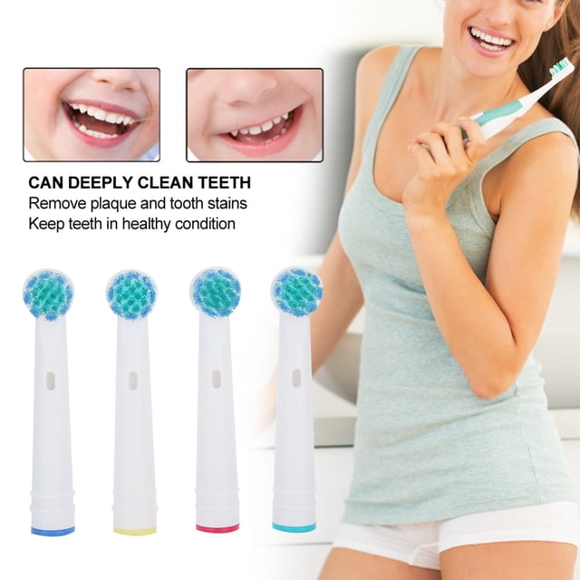 Replaceable Toothbrush Head, Electric Toothbrush Head, Cleaning Sonic Toothbrush Replacement Brush Heads For
