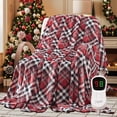 thumbnail image 1 of Electric Blanket Homemate Heated Twin Size 160x210cm Flannel, 1 of 8