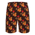 thumbnail image 6 of Kdxio Cute Squirrel Pattern Mens Casual Shorts - Drawstring Summer Beach Sports Shorts for Men, 6 of 9