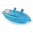 thumbnail image 1 of Ducha De Percha De Pájaro Pequeño Para Baño, Lavabo De Jaula De Pájaros, Lavabo De Baño De Loro De Plástico, Suministros De Ducha De Loro Con Espejo Cateissary PT001335-00, 1 of 7