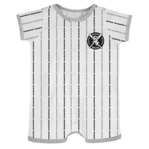 Newborn & Infant White Chicago White Sox Ball Hitter Romper