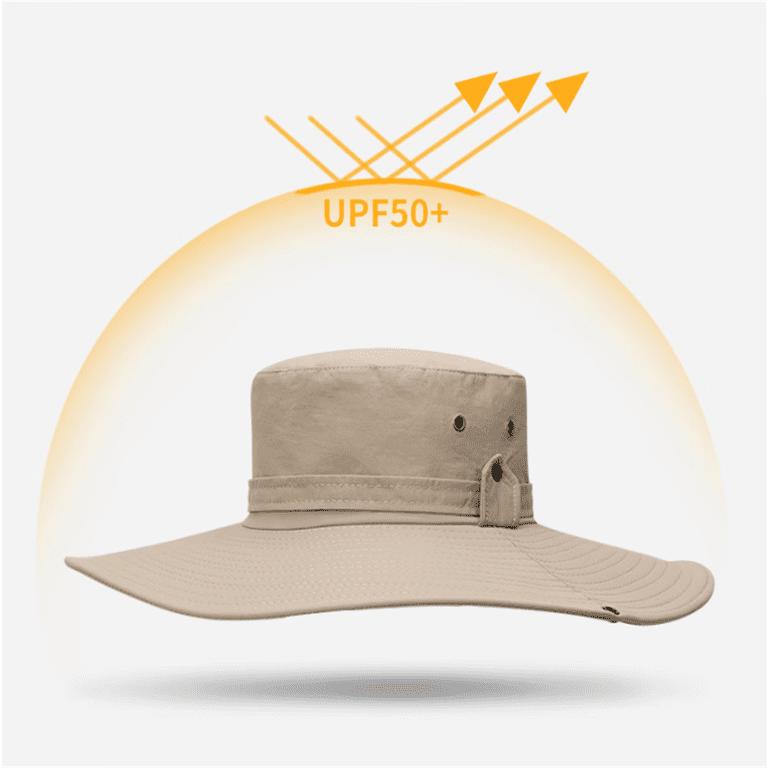 Comhats Ladies Womens SPF 50 Safari Hat Waterproof For Men Folding...