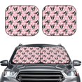 thumbnail image 2 of Fotbe French Bulldog Juego de 2 Piezas de Parasoles para Parabrisas | Bloqueador Solar para Auto | Accesorios Plegables para Protección Solar Interior-Small, 2 of 6