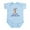 Sky Blue, variant on CafePress - Future Carpenter Baby (Tx) Infant Bodysuit - Baby Light Bodysuit, Size Newborn - 24 Months