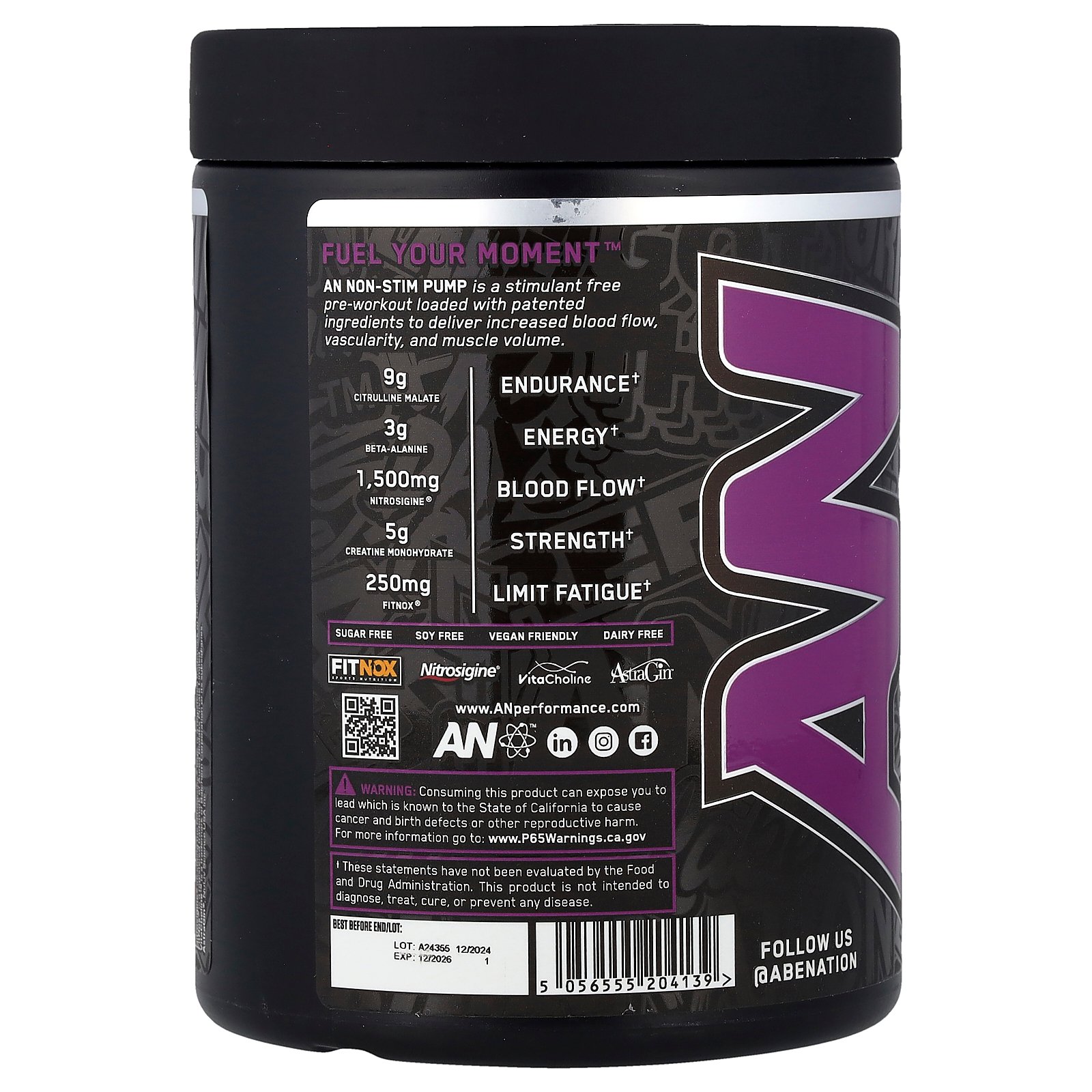 ABE Pump Pre Workout Powder - 17.63 oz - 40 Servings