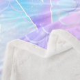 thumbnail image 3 of Erosebridal Dreamy Fishtail Sherpa Blanket, Monogrammed N Fuzzy Blanket Throw, Princess Style Decor, 30x40, 3 of 7