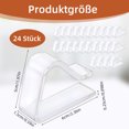 thumbnail image 1 of Becaristey 24 Pcs/ensemble Pratique pour Fixer la Nappe Dire Adieu aux Rassemblements Désordonnés Ne Pas Endommager la Table, 1 of 6
