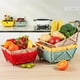 thumbnail image 1 of Cesta de Plástico Grueso para Frutas y Verduras | Cesta Plegable para Almacenar y Escurrir En La Cocina | Colador Multifuncional para Lavar y Pasta | Diseño Compacto, 1 of 3