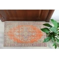 thumbnail image 5 of Medallion Rug, Machine Washable Rugs, Thin Rug, Chenille Printed Design Rug, Floor Rugs, Luxury Rug, Orange Rug, Modern Rugs, Front Door Rugs, 2.6'x5' - 80x150 cm, 5 of 8