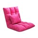 thumbnail image 5 of Sofá Plegable De Suelo, Sofá Cama Individual Suave Para Sala De Estar, Habitación De Invitados, Hogar, Color Rojo Rosa Rosa roja, 5 of 9