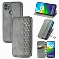 thumbnail image 1 of Case for Motorola Moto G9 Power Flip Cover Wallet Flip Cover Magnetic Protective - Grey, 1 of 5