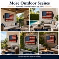 thumbnail image 5 of Bedliving Outdoor TV Cover for LCD LED, 52-55 inch, American Flag, 5 of 9