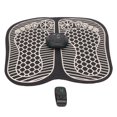 thumbnail image 3 of Almohadilla de masaje de pies con calefacción, USB, plegable, pantalla LCD, 8 modos, 19 velocidades, control remoto, portátil, 3 of 14