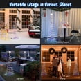 thumbnail image 3 of Yescom Twinkle 5Ft Spiral Christmas Tree Light 182 LED 8 Model for Indoor Outdoor Yard Decoration Multi-color 2Packs, 3 of 9