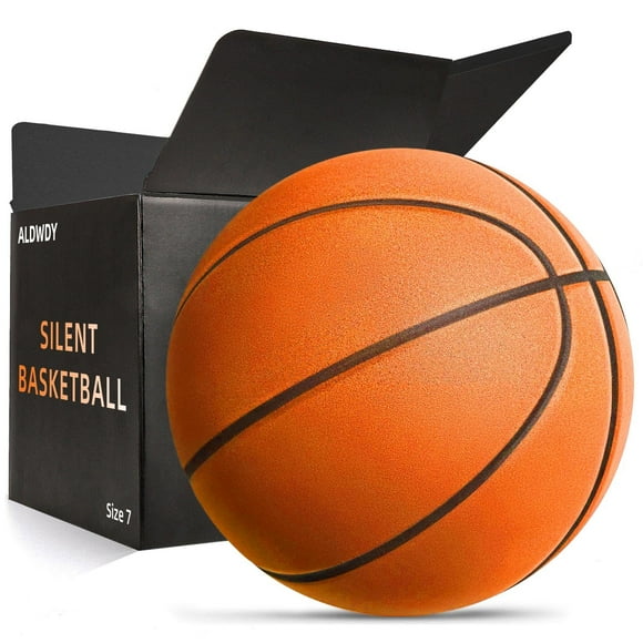 Basketball ALDWDY Silent, tamaño 7 (29,5 cm), espuma de poliuretano sin aire para interiores