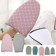 thumbnail image 4 of Mini Ironing Board for Small Areas, Cloth Material, Grey/Blue/Pink, Foldable and Durable, 4 of 8