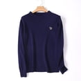 thumbnail image 4 of 2024 Autumn Winter women's cashmere sweater men's cashmere sweater knitted sweater long sleeved pullover sweater cashmere Couple, 4 of 5