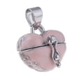 thumbnail image 1 of Heart Pendant Urn Holder Family Memorial Pendant Enamel, 1 of 8