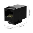 thumbnail image 3 of Acoplador Keystone RJ45 Cat6 hembra a hembra Cat6 Keystone Jack, 3 of 9