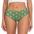 thumbnail image 1 of Fotbe 60s and 70s Style Calzones Estampados para Mujer – Ropa Interior de Algodón, Cómoda, Suave y Elástica-X-Small, 1 of 6