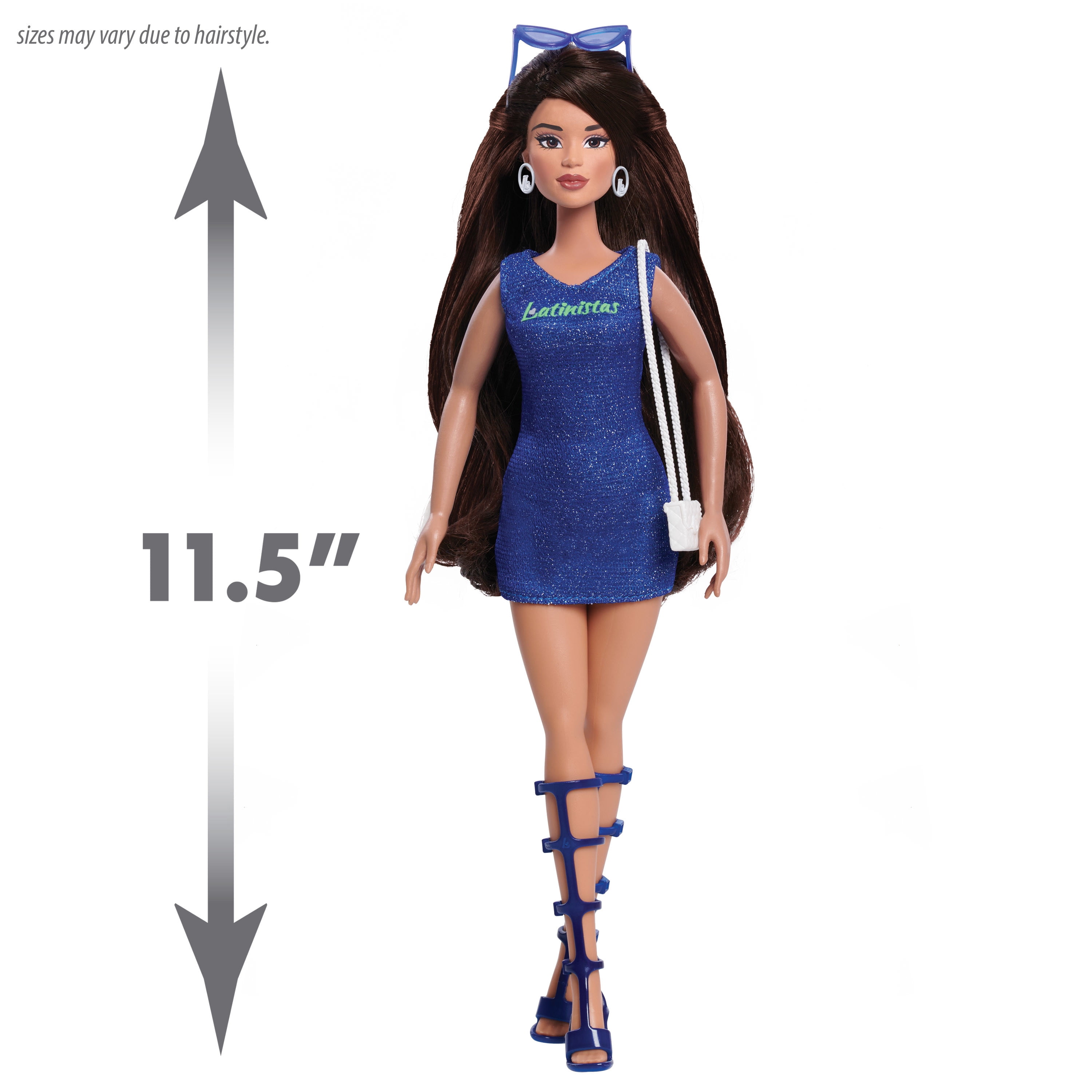 Naturalistas Fashion Pack “Dance Night” 6 Piece Outfit and Accessories for Kids Ages 3 and Up