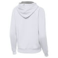 thumbnail image 3 of Women's-Antigua  White Philadelphia Eagles St. Patrick's Day Victory Pullover Hoodie, 3 of 4