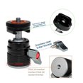 thumbnail image 4 of Mini Tripod with Universal 3/8 Inch Screw Mounts for DSLR Cameras Flash Tripod Monopod Fill Light, 4 of 8