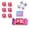 Pink-A-Double Door, variant on Double Door Surprise Gift Box Explosion for Money, Merry Christmas Birthday Valentine's Day Surprise Gifts - 2024 Pop-Up Explosion Gift Box, Folding Bouncing Gift Box (Double Door 6 Boxes Set)