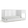 thumbnail image 6 of Graco Teddi 5-in-1 Convertible Baby Crib and Changer with Drawer, White, 6 of 11