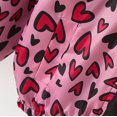 thumbnail image 6 of JAJAHO Girls Bomber Jacket Heart Patchwork Long Sleeve Hooded Fall Jackets Sizes 1-7Y, 6 of 7