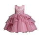 thumbnail image 1 of Vestido Para Niñas, Ropa Para Niñas Pequeñas, Vestido De Princesa Sin Mangas De Encaje Para Niños Pequeños, Vestido De Fiesta De Tul, Ropa De Cosplay, Rosa Y Rojo Odeerbi  LM103-1285, 1 of 9