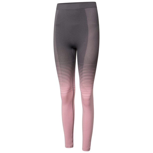 Dare 2B - Leggings base In The Zone para Mujer (Rosa Polvo, Gris Ébano)