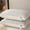 Gray, variant on Pillows Queen Size Set of 1, Washable Supportive Bed Pillows with Super Soft Down Alternative Fill, Luxury Fluffy Hotel Quality for Side, Back, and Stomach Sleepers