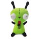 thumbnail image 1 of Peluche de peluche verde con dibujos animados de alienígenas de 25 cm para niños, 1 of 6