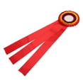 thumbnail image 3 of Ruban Rosette, Place 1er 2ème 3ème 4ème 5ème Insigne de Ruban Exquis Petit Gagnant Récompense Ensemble de Rosette de Ruban pour Compétition Sportive Concours Scolaire(Rouge), 3 of 8