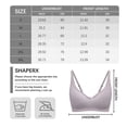 thumbnail image 4 of Sujetador push-up sin costuras Zeriluna, sujetador invisible sin aros,Blanco 2XL, 4 of 7