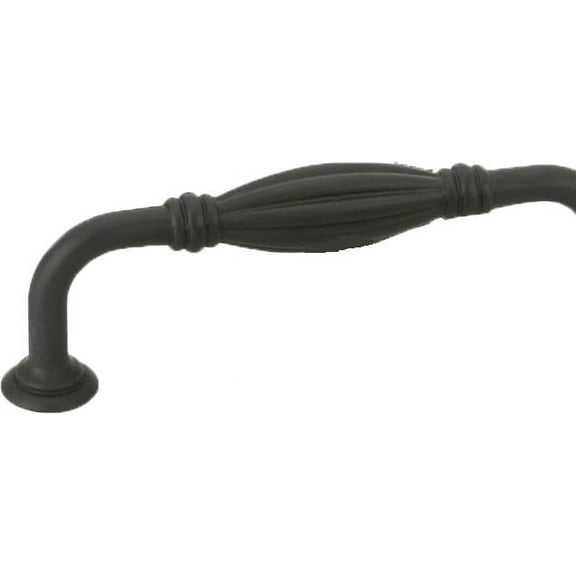 Emtek 86219FB EMT Fluted Fixed Pull