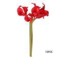thumbnail image 1 of Ramo De Cala 10 Uds. Ramo de novia Calla para boda látex sensación Real flor roja Likrtyny Libre de BPA, 1 of 7