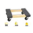 thumbnail image 7 of Franklin Moving Dolly 18 x 12 in Hardwood Swivel Casters Mover, 1000 lbs Capacity Furniture Dolly., 7 of 7