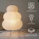 thumbnail image 3 of Ilios Innova | Lámpara de Piso estilo Aka 303, Diseño Japonés Moderno Minimalista, Pantalla de Papel de Arroz Blanco, Difusor de Luz Cálida y Estructura Negra, 3 of 9