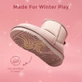 thumbnail image 3 of Dream Pairs Girls & Boys Winter Boots Ankle Faux Fur Lined Fuzzy Classic Snow Shoes (Toddler/Little/Big Kid), 3 of 6
