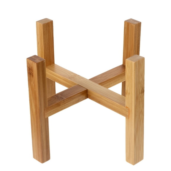 unbranded Planter Flowerpot Potted Plant Flower Pot Wood Stand Holder Rack Decoration