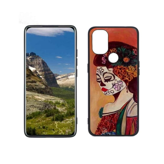 Compatible with OnePlus Nord N10 Phone Case, Mexican-Art-9 Case Silicone Protective for Teen Girl Boy Case for OnePlus Nord N10