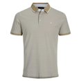 thumbnail image 3 of JACK&JONES polos hombre, pack de 2 - JJEPAULOS POLO 2PK, manga corta, color liso, algodón Beige/Gris L (Large), 3 of 3