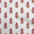thumbnail image 1 of oneOone Rayon Fuschia Pink Fabric Block Sewing Material Print Fabric By The Yard 56 Inch Wide-B1, 1 of 5