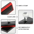thumbnail image 2 of Soimiss Music Staff Stamp for Home Use Plastic Stamper Tool with Clear Notation Impressions Black, 2 of 8