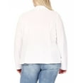 thumbnail image 4 of Women's Plus Size Casual Long Sleeve Fitted Solid Open Blazer Jacket, 4 of 5